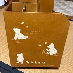 美品　プーさん　収納の画像