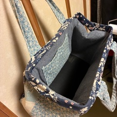 ハンドメイドのトートバッグの画像