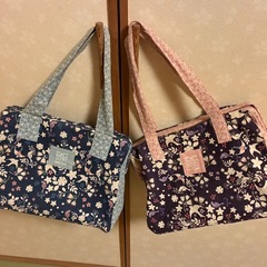 ハンドメイドのトートバッグの画像