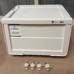 収納BOX KABAKO  カバコ　天馬　キャスター付きの画像