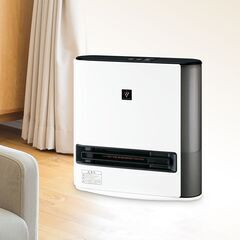 SHARP HX-RK12-W 加湿セラミックファンヒーター（新品/未開封品）の画像