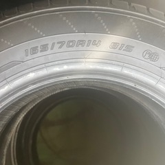 165/70R14, ダンロップ,2019年ー3本,2018年ー1本, 新品の画像