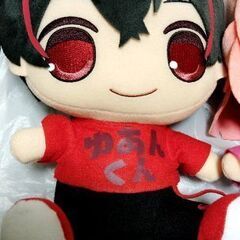  おすわりBIGぬいぐるみ3 「カラフルピーチ」の画像