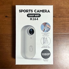 アクションカメラ❣️ウェアラブルカメラ 120度超広角 ビデオカメラ スマホ連携の画像