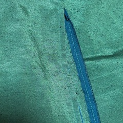 美品　座布団カバー　グリーン　7枚　の画像