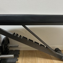 ダンベル・折りたたみ式ベンチセットの画像