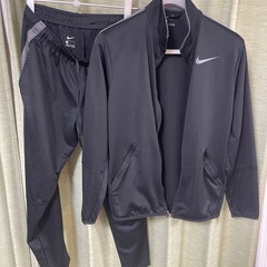 NIKE ナイキ トレーニングウェア セットアップ 上下セット ジャージ セットアップ NIKE ナイキ ブラック サイズLの画像