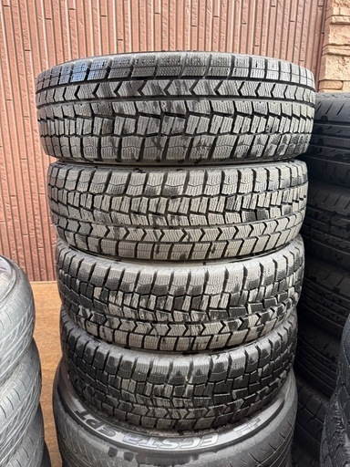 165/60R15 ダンロップ WM02 2022年 スタッドレス  4本