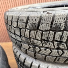 165/60R15 ダンロップ WM02 2022年 スタッドレス  4本の画像