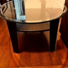 🔷お取引品　早い者勝ち‼️🉐ローテーブル　強化ガラスセンターテーブルの画像