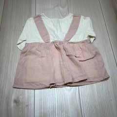 プティマイン　80　長袖ワンピースの画像