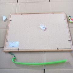 未使用　NAKABAYASHI　ナカバヤシ　画用紙フレーム　四つ切　収納可能サイズ　５４０×３８０mm　フーGWー１０２　外装シュリンクフィルム破れてありません　ブックエンド付き　高さ150×幅80×奥行26㎝　一部サビ・ヨゴレ有の画像