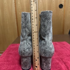 ブーツ　ヒョウ柄　Ｌサイズの画像