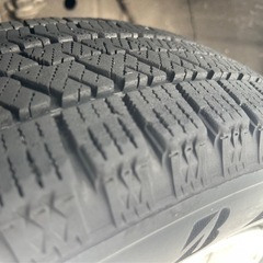 ブリジストンVRX2  155/65R14  2019年製スタッドレスタイヤアルミ付きの画像