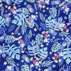 東京ディズニーリゾート ミッキー トートバッグ 青 2015 美品の画像