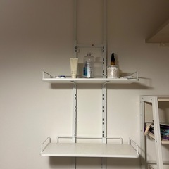 洗濯置き場の棚の画像