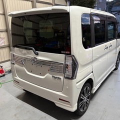 ダイハツ タントカスタム RS トップエディション 両側電動スライド/8型ナビ/ETC付/シートヒーター/ドラレコ/スマアシ/人気のターボの画像