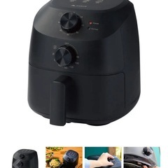 【新品未開封】ノンフライクッカー ANF-1200/KV ブラックの画像