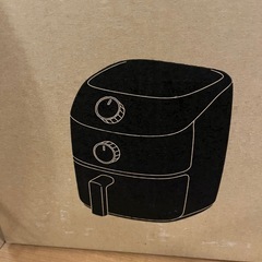 【新品未開封】ノンフライクッカー ANF-1200/KV ブラックの画像