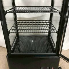 【北見市発】KIJIMA 城島 冷蔵ショーケース HJR-FG60SBK 2019年製 60L 黒 (D6671txwY)の画像