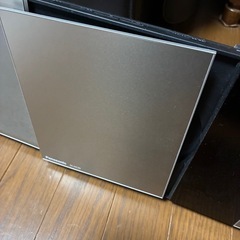 CD プレーヤー　パナソニック　SC HC39 オーディオ　電化製品　シルバー　スタイリッシュの画像