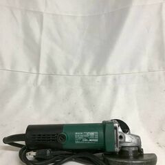 【北見市発】ヒタチ HITACHI 日立 100mm 電気ディスクグラインダ G10B 1998年製 緑 (D6672wYM)の画像