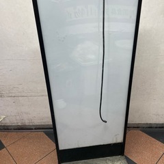 【無料／ジャンク】電飾看板（照明付き・要メンテナンス）引き取り限定の画像