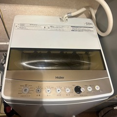 洗濯機！！！2019年製の画像