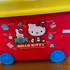 キティちゃん収納ケースの画像