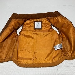 【試着のみ】100 ベビーギャップ　ベストの画像