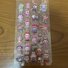 ラブブ金箔シールおまけ付きの画像