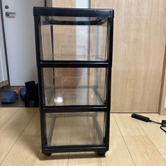 3段ボックス 黒
の画像