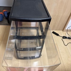 3段ボックス 黒
の画像
