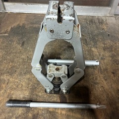 ケース付き 油圧パンタジャッキ　油圧ジャッキ　1トン 大橋産業 タイヤ交換などにの画像