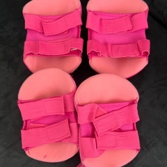 子供用ヘルメット&  膝肘サポーターの画像