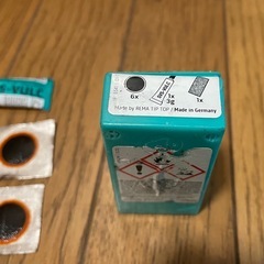 REMA TIP TOP SPORTの自転車用パンク修理キットです。#2025/11/17hdjの画像