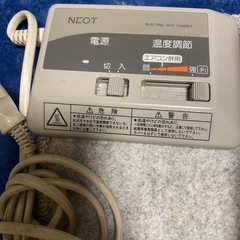 【相模原市緑区・中央区配送相談可】  1畳用ホットカーペット＋軽量低反発のラグマット の画像