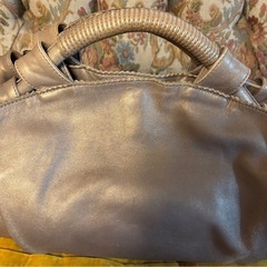 LOEWE ロエベ ナッパアイレ ハンドバッグ ゴールドの画像