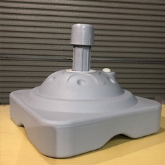 2 　パラソルベース 注水式 15L グレー パラソルスタンド  の画像