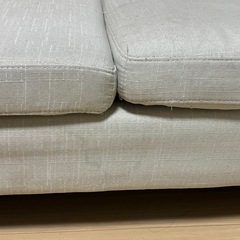 3人掛けソファー 幅1690 布製 肘付きの画像