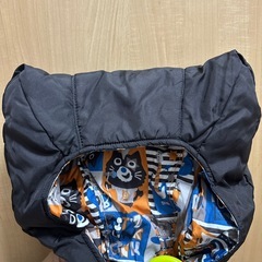 ビッツ　アウター　猫耳帽子　リバーシブル　90サイズの画像