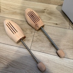 木製シューツリー 44本(22足分)の画像