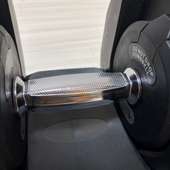 可変式ダンベル40kg × 2個　ホームジム バーベル アイロテック フレックスベル パワーブロックの画像