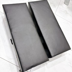 MARTIAL WORLDマーシャルワールド　キックミット黒２個セットの画像