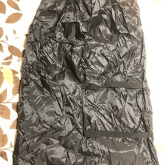 BIG黒いナイロン製収納バッグ　ベビーカーカバー　折り畳み可の画像