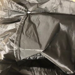 BIG黒いナイロン製収納バッグ　ベビーカーカバー　折り畳み可の画像