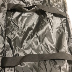 BIG黒いナイロン製収納バッグ　ベビーカーカバー　折り畳み可の画像