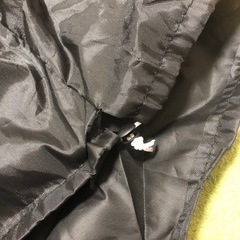 BIG黒いナイロン製収納バッグ　ベビーカーカバー　折り畳み可の画像