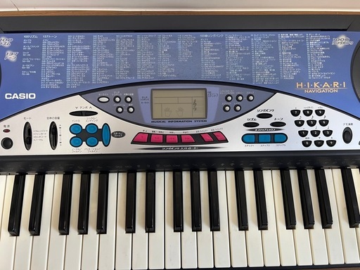 CASIO カシオ 光ナビゲーション 電子キーボード LK-55