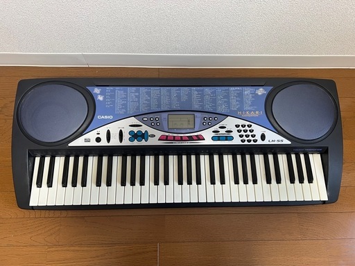 CASIO カシオ 光ナビゲーション 電子キーボード LK-55